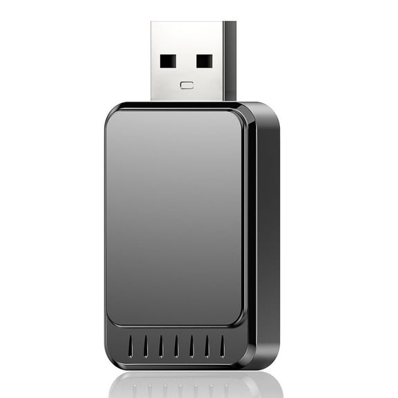 Wireless Carplay Adapter, Apple Carplay Wireless Adapter for Factory Wired CarPlay Plug and Play, iPhone iOS 10 , Black