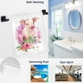 thumbnail image 2 of GZHJMY Cute Cartoon Dressed Pigs Soft Highly Absorbent Guest Large Home Decorative Hand Towels for Bathroom, Hotel, Gym and Spa (16 x 30 Inches,White), 2 of 4