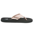 thumbnail image 2 of Corkys Womens Royal Flip Flop Sandal (Rose Gold, 11), 2 of 5