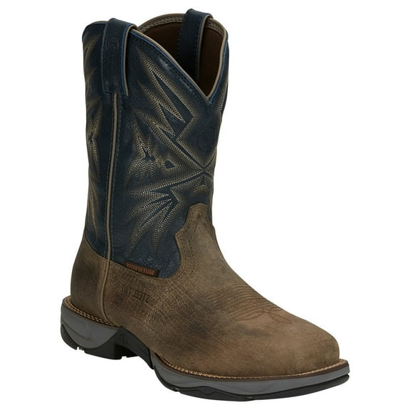 Tony Lama Boot Company Mens Men Bartlett Stone 11 Wide Square Steel Toe 7.5 D Bartlettstone