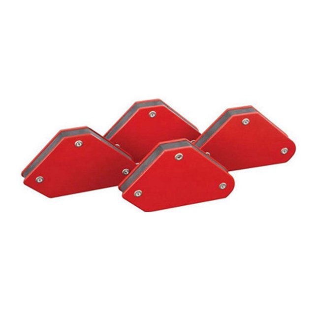 Juego de 4 Mini Posicionadores de Soldadura MagnéTicos, Herramienta de áNgulo Fijo MagnéTico, Herramientas de Hardware de 9 Libras
