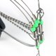 thumbnail image 3 of 5 piezas de acero inoxidable de línea cruzada de pesca giratorios broches 50 cm / 60 cm / 80 cm / 100 cm 100cm Soledad Gancho de pesca de cuerdas giratorias, 3 of 10