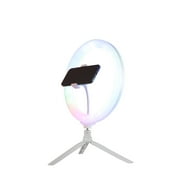 Vivitar 12 Full Color 3D Ring Light with Tripod and Adjustable Ball Head, Black