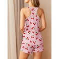 thumbnail image 2 of Avidlove Womens Pajamas Sets Soft Tank Top and Shorts Set Sleeveless Racerback Cami Sleepwear 2 Piece Summer Nightwear, 2 of 4