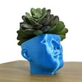 thumbnail image 2 of Clever Contraptions "Pot Head" Succulent Planter Vase - Medium, 2 of 9