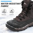 thumbnail image 3 of Ecetana Men's Waterproof Hiking Snow Boots Non-Slip Warm Ankle Boots for Trekking, 3 of 8