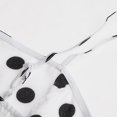 thumbnail image 3 of Mameluco de Mujeres Polka Dots Sin Cinturón de Pierna Confortable Suave Relajante S Salvador Mono de pierna ancha de mujer, 3 of 10