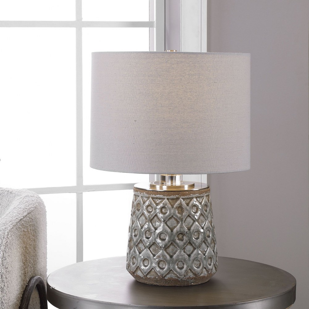 1 Light Table Lamp 14 inches Wide By 14 inches Deep Bailey Street Home 208-Bel-4261611 - image 3 of 5
