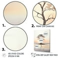 thumbnail image 3 of Designart "Solitude In Silhouetted Desert I" Minimalism Wall Decor, 3 of 7