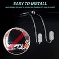 thumbnail image 5 of 2 Pieces Car Hook Headrest Hook Car Back Seat Organizer Storage Hook For Handbag Holder Hook, 5 of 5