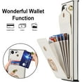 thumbnail image 4 of HCTian pour Samsung Note 10 Plus Étui Portefeuille en Cuir Multi-Cartes avec Lanière Anneau Rabattable, 4 of 7
