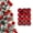 Red, variant on LKXGBMY 24Pcs Christmas Balls Ornaments, 4 Style 3cm Shatterproof Christmas Tree Decorations Hanging Ball for Holiday Wedding Party Decoration, Red