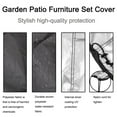 thumbnail image 3 of Housse de Barbecue Extérieur Housse de Gril Protection contre la Pluie Housse de BBQ Ronde Gril BBQ Noir Extérieur Anti-Poussière Imperméable Weber Lourd, 3 of 5