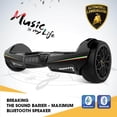 thumbnail image 2 of Lamborghini Electric Scooter, Self Balancing with Bluetooth Speaker and Led Lights, Smartphone APP, UL2272 Certified, 6.5" Wheels Scooter for Adults Kids Boys Grils, 2 of 13