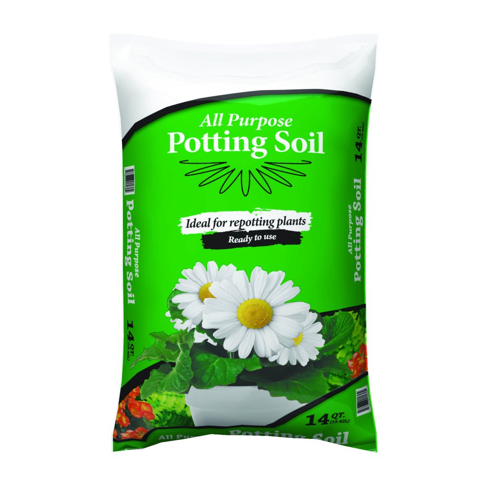 [14 Quart] All Purpose Potting Soil
