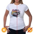 thumbnail image 2 of Camiseta de mujer NASCAR - Jimmie Johnson - 7 White de DelSol para mujer - 1 pieza de camiseta (L), 2 of 4