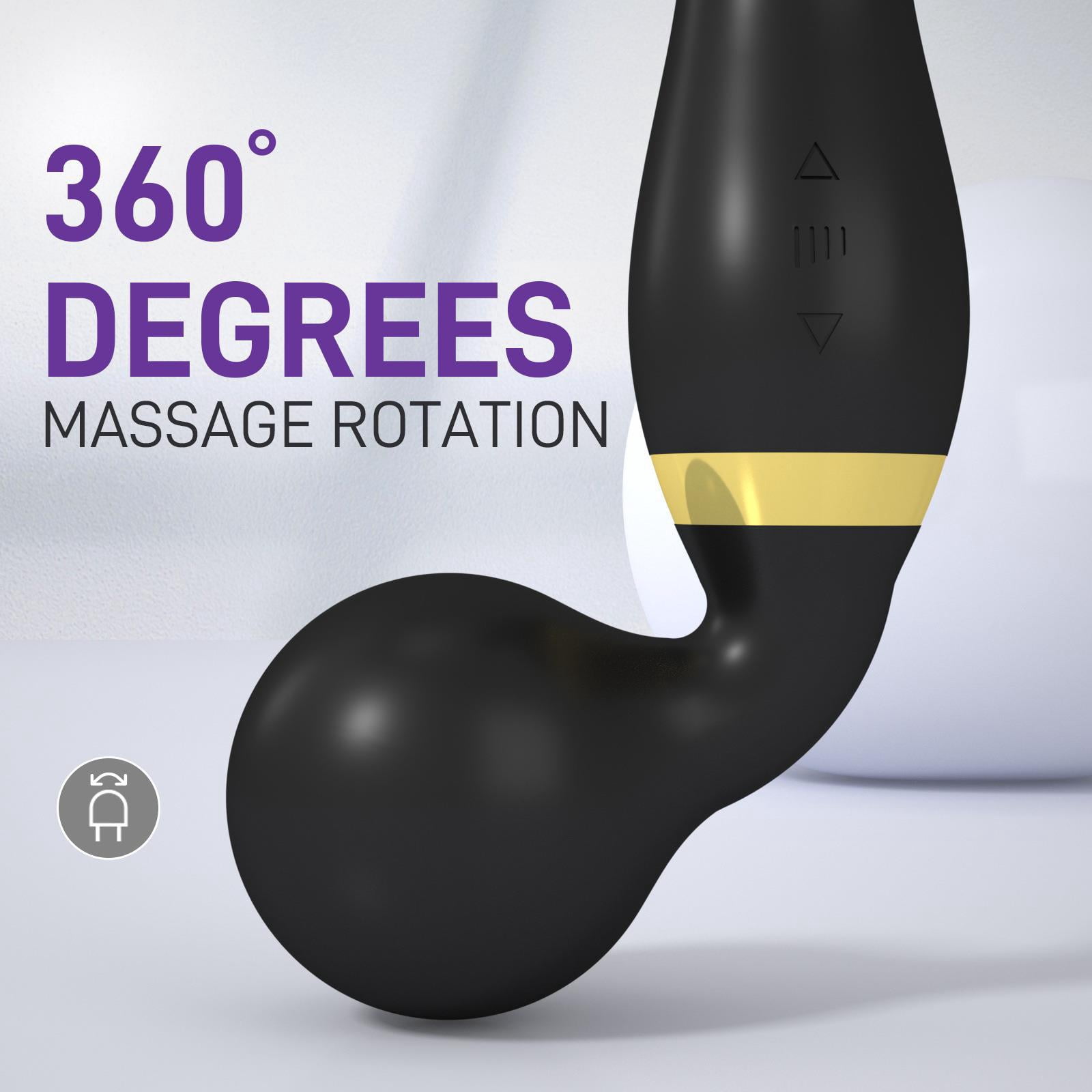 Personal Handheld Massager-Cordless Full Body Massager, Electric Massage Tool for Face Neck Back Shoulder Waist Leg Feet, Portable 5 Mode Massage Machine for Women Men