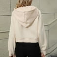 thumbnail image 4 of BLCHUNen Sweatshirts for Women Half Zip up Pullover Long Sleeve Half Cardigan Home Workout Gym Active Elastic Sports Casual Tops, 4 of 8