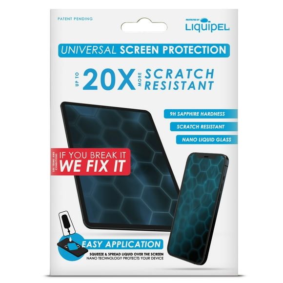 Liquipel Liquid Glass Screen Protector - Tablet - iPad, Tab - Protection Plan