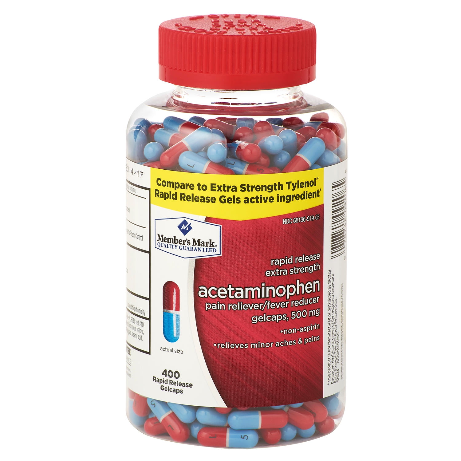 M.M 500mg Extra Strength Acetaminophen (400 ct.)