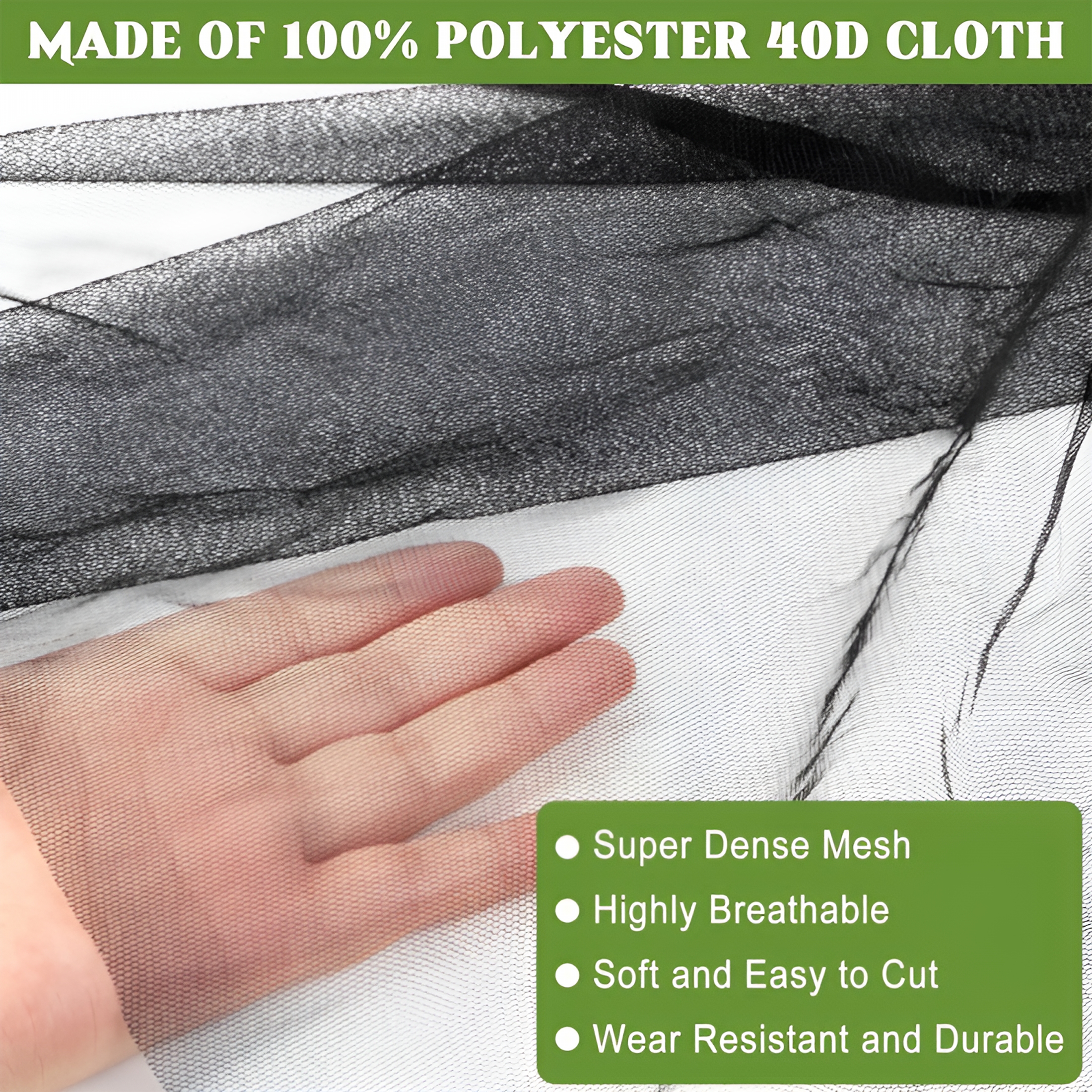 AUQ 4 Corners Post Canopy Bed Curtains - Bed Canopy for Queen Size Bed,Princess Canopy for Girls Bed,Canopy Bed Drapes for Adults,Luxurious Mosquito Net Bedroom Decor,Bed Drape Elegant Mosquito Net