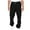 X-Black, variant on WoY2K Men's Work Cargo Jeans with Relaxed Fit and Skinny Leg Side Pockets for Everyday Wear with Zipper Trousers Pants