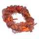 thumbnail image 3 of Corona de Halloween para puerta, decoración de puerta de entrada, corona de malla de calabaza para colgar en paredes, ventanas, mesas, 3 of 10