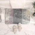 thumbnail image 2 of Colorful Stripe Bathroom Rugs Bath Mat Non-slip Shaggy Soft Shower Carpet Rug Absorbent Quick Dry Bath Rugs For Tub, Bathroom And Shower (colorful D,-, 2 of 3