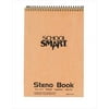 School Smart Gregg Ruled Steno Notebook, 6 x 9 Inches, White, 80 Sheets