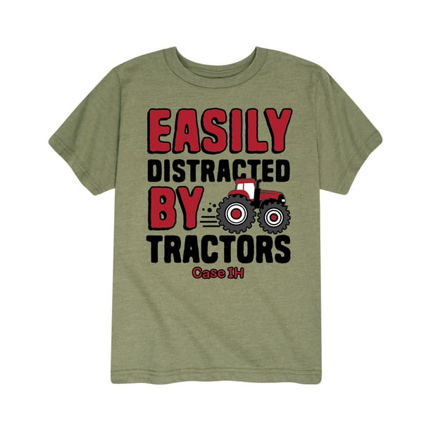 Case IH Case IH Distracted By Tractors Toddler Short Sleeve Graphic