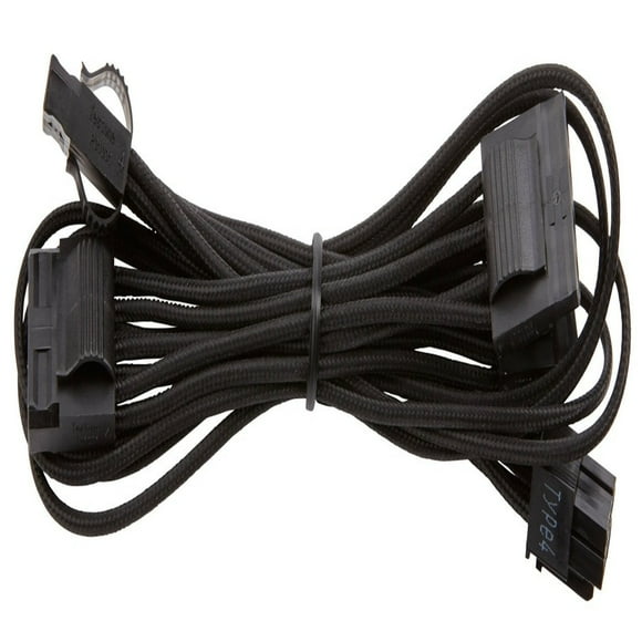 Individually Sleeved Black Peripheral Cable for PSUs CP-8920193