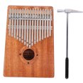 thumbnail image 4 of Piano para pulgar con dedo, GECKO K17M Kalimba, instrumento de percusión para pulgar, instrumento musical, diseño de última generación, 4 of 8