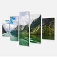 thumbnail image 2 of Green Lake Sognefjord Norvège - Impression sur Toile Paysage, 2 of 3