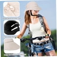 thumbnail image 3 of Bicycle Helmet with Wide Brim UV Sun Hat Adjustable Strap for Women Unisex Cycling Riding Safety, 3 of 6