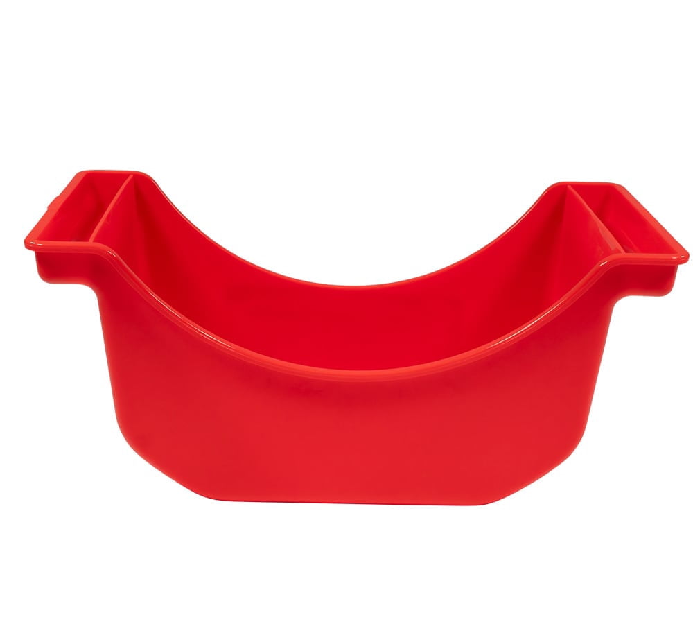 Mytee Products (4 Pack) Oil Drain Pans for Trucks & Trailers Wheel Hubs 2280 ml Capacity - 13-5/8"x7-5/16"x6.5" - Portable Oil Drip Pan for Wheel - Ideal for Semi Truck, Trailers & Vehicles