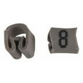 thumbnail image 1 of PRO POWER - Cable Marker 8 Grey 100 Pack, 1 of 1