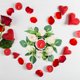 thumbnail image 4 of Wreath Simulation Flowers Peony Candlestick European Holiday Decorations Wedding Desktop Home Decoration, Peony Candlestick Wreath Simulation Flowers, European Holiday Decorations Wedding, 4 of 7