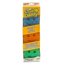 Scrub Daddy Color Sponges - Scratch-Free Multipurpose Sponge, Household Cleaning Sponges, 3 Ct