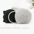 thumbnail image 2 of Graflsoa Foldable Winter Plush Ear Warmers - Windproof, Portable, and Washable for Outdoor Activities in White, 2 of 6