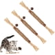 thumbnail image 1 of Juguetes interactivos para gatos de interior Silvervine para gatos Juguetes de hierba gatera para gatos de interior Juguete masticable para la limpieza de dientes de gatos Dentición de, 1 of 7