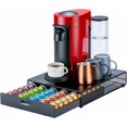 thumbnail image 4 of for Vertuo Pod Holder Coffee Pod Organizer for Nespresso Pod Storage Glass Top(50 Pods Capacity), 4 of 6