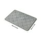 thumbnail image 3 of Alfombra Absorbente Para Piso, Alfombra De Baño Antideslizante Lavable a Máquina De Fibra De Poliéster Gris, Tamaño 40 X 60 Con Textura Suave Y Gruesa Para Un Secado Rápido Y,Vsgery, 3 of 6
