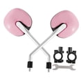 thumbnail image 3 of amagogo 2 Pieces Bicycle Rearview Mirror Wide View Bar End Mirror Electric Bike Rearview Pink, 3 of 10