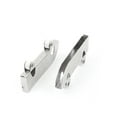 thumbnail image 2 of 5pcs Dual Ceramic Wheels Stainless Steel Sliding Glass Door Roller Wheel 5mm, 2 of 4