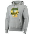 thumbnail image 2 of Men's '47 Heathered Gray Green Bay Packers Team Headline Pullover Hoodie, 2 of 3
