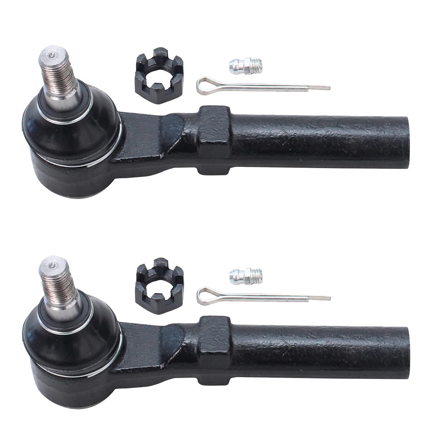 Detroit Axle - Front Inner and Outer Tie Rod Ends for 1994 1995 1996 1997 1998 1999 2000 2001 2002 2003 2004 Ford Mustang