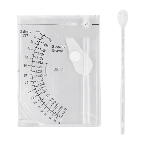 <p>Aquarium Salinity Tester, Auto Detection High Accuracy Salt Water Salinity Meter Lightweight Clear Reading For Specific Gravity For Salinity</p>