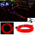 thumbnail image 1 of Accesorios De Decoración Para Coche Tira De Luz LED Atmósfera Puerta Del Salpicadero De Neón USB Lámpara De Alambre Interior Barra Ambiental 5/12V Universal, 1 of 4