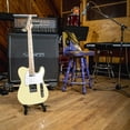 thumbnail image 3 of LyxPro Telecaster Solid Electric Guitar, 39" Full-Size Paulownia Body, White, 3 of 7