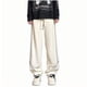 thumbnail image 1 of Puntoco Pantalones con bolsillos y cordón de rayas de color liso para hombre, 1 of 7